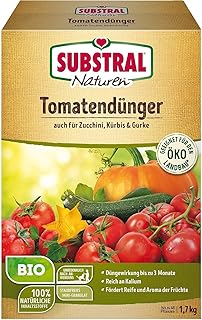 Substral Naturen Bio Tomatendünger Organisch-mineralischer Dünger auch für Kürbis Zucchini La…