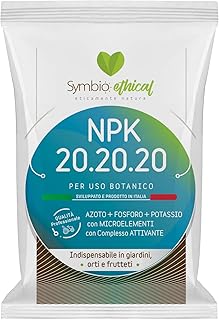 SYMBIOETHICAL – NPK 20-20-20, Universaldünger mit Stickstoff, Phosphor, Kalium und Mikronährsto…