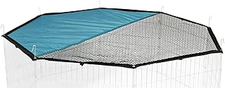 Kerbl Pet Sonnenschutz, Abdecknetz für Freigehege mit 8 Gitterelemente á 57×56 cm (Art. Nr. 827…