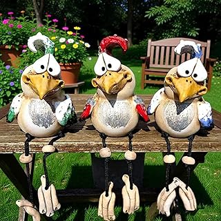 Keramik Huhn Gartendeko Deko Garten Handarbeit Huhn Deko Garte n Keramik Hah Gartenstatue Henne F…