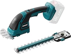 2-IN-1 Grasschere und Heckenschere Kompatibel mit Makita 18V Akku, CSL303 Kleine Gras und Strauch…