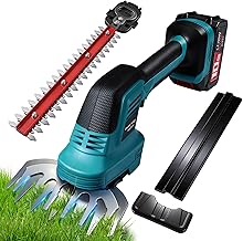 AearKing Akku Heckenschere, Handliche Grasschere und Strauchschere 21V & Ladegerät, 2 in 1 Elekt…
