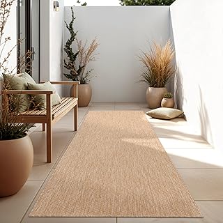 Paco Home Outdoor Teppich, Wetterfest Pflegeleicht Küchenteppich Ideal für Terrasse Balkon Gart…