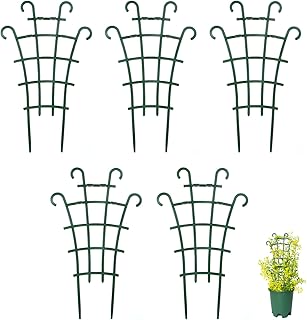 Rankhilfe Zimmerpflanzen, 5 Stück Rankhilfe für Zimmerpflanzen, Wiederverwendbare Garten Pflanz…