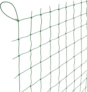 GardenGloss® Ranknetz mit großer Maschenweite für besonders ertragreiche Ernte von Gurken, Tom…