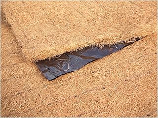 Grünfix Mulchmatte Typ 9 ohne Saatgut – 1,20 m x 30 m – Kokos Erosionsschutzmatte mit Unkrau…