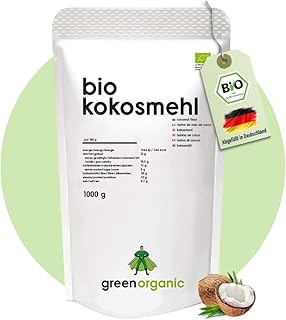 BIO PREMIUM KOKOSMEHL – lower-Carb, glutenfrei, vegan, entölt, proteinreich, ballaststoffreich, …
