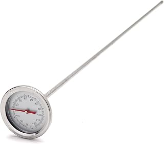 0°C-120°C 50cm Länge Premium Edelstahl Kompost Erde Thermometer Erde Monitor