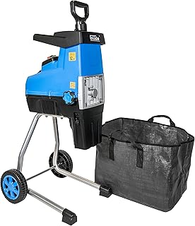 Güde Gartenhäcksler GH 2801 SILENT (2800 W, max. Astdicke 44 mm, geräuschreduzierte Walzentech…