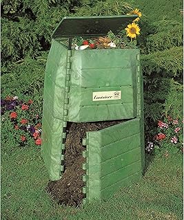 Hochwertiger Thermokomposter aus dickwandigem Kunststoff für Küchen- und Gartenabfälle – Umw…