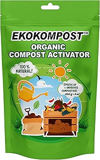 EKOKOMPOST Mikrobiologische Kompostierhilfe – kompostbeschleuniger – Schneller Kompost – Eigene K…