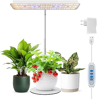 Wiaxulay Pflanzenlampe LED, 78LED Vollspektrum Wachstumslampen, Pflanzenlicht für Zimmerpflanzen…