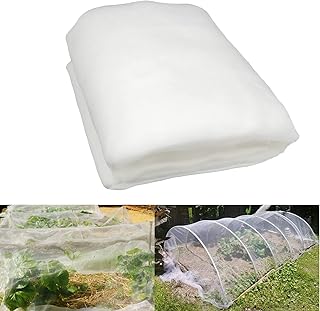 3 x10m Gemüseschutznetz, Kulturschutznetz Feinmaschig, Pflanzenschutznetz Insekten Net für Gart…