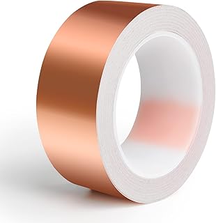 Kupferband Gegen Schnecken, 30mm x 20m Schneckenzaun Schneckenschutz für Hochbeet Pflanzen, Kupf…