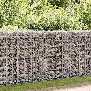 Gabionenkorb Stahl 150×50×100 cm für Lärmschutz und Gabionen Gartengestaltung – Stützmauer S…