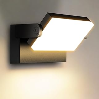 Kingwen 40W Außenwandleuchten 3000K LED Wandleuchte Aussen/Innen LED Wandleuchte Außen Modern m…
