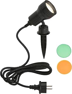 Prisma“Terra“ LED Außenleuchte Erdspieß IP44 Teichleuchte/Gartenleuchte 1x GU10 3W Warm-Weiß