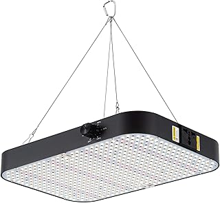 FECiDA 200 Watt LED Pflanzenlampe Dimmbar, 20000 Lumen LED Grow Lampe Vollspektrum mit Daisy Chai…