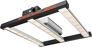Spider Farmer 2026 SE1500 LED Grow Lampe 150W, Smarte APP Steuerung, Dimmbar Vollspektrum LED Pfl…