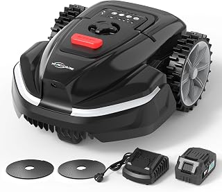 YARDCARE V3 Mähroboter ohne Begrenzungskabel, KI-Visionsnavigation, 150+ Hinderniserkennung, App…