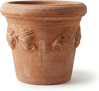 Teramico Blumentopf Terrakotta Pflanzgefäß Liscio Toscana limoni Toscana -Italienische Handarbe…