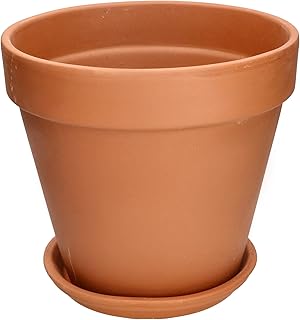 KOTARBAU® Blumentopf Übertopf aus Terrakotta ⌀ 27 cm für Innenräume und Gärten