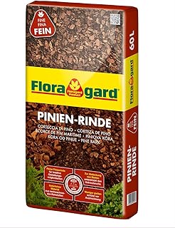 Floragard Pinienrinde 60 L (7-15 mm) – dekorativer Premium-Mulch & natürliche Bodenabdeckung f…