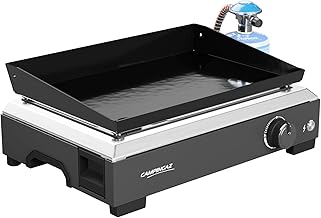 Campingaz Othello 1 CV Gas-Plancha-Grillplatte | 2,8 kW Kochplatte |Tragbarer Tischgrill |Emailli…