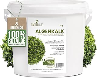 Natursache biologischer Algenkalk aus 100% Rotalge, 1kg I Reguliert Schädlinge auf natürliche W…
