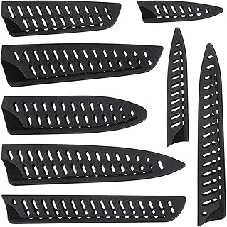 simarro 8 Stück Messerschutz, Universal Messer Messerschutzhülle Kunststoff Messer Schutzhülle…