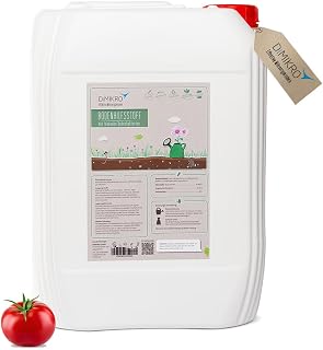 DIMIKRO EM aktiv Bodenhilfsstoff für Garten & Landwirtschaft – 20 Liter | Wirkt als Bodenaktivat…