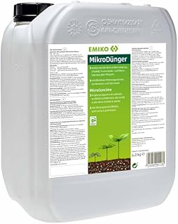 MikroDünger 6kg, flüssiges, organisches Dünger-Konzentrat mit EM und Vinasse für Garten-, Nut…