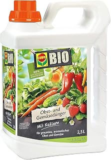 COMPO BIO Obst- und Gemüsedünger – Bio Flüssigdünger für Obst und Gemüse – Kalium Dünger -…