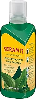 Seramis Vitalnahrung für Grünpflanzen und Palmen, 500 ml – Flüssigdünger für Optimales Wac…