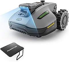 MAMMOTION YUKA mini 2 500 Mähroboter ohne Begrenzungskabel mit mini Garage, Garten bis 500m², K…