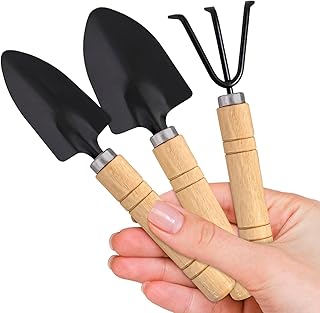Klein Garten Werkzeug, 3 Stück Pflanzen Werkzeuge Klein, Pflanzen Werkzeug Garten, Mini Gartenwe…