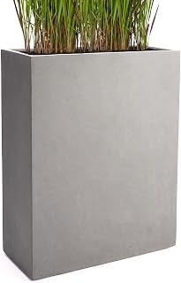Pflanzwerk® Pflanzkübel Divider Grau 72x60x25cm *Frostbeständiger Blumenkübel* *UV-Schutz* *Q…