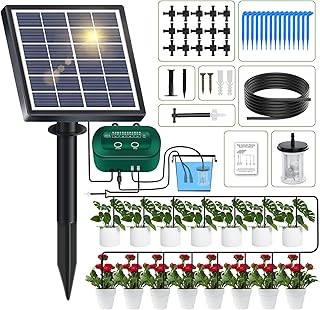 Solar Bewässerungssystem 2024 Neuestes Tröpfchenbewässerung system, Automatische Bewässerungs…
