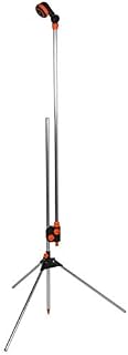rg-vertrieb Gartendusche Alu 150-210cm mit Stativ – Mobile Pooldusche & Campingdusche höhenver…
