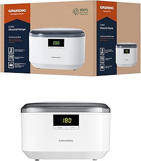 Grundig UC 6620 Ultraschallreiniger mit Timerfunktion, hocheffiziente Reinigung mit Ultraschall, …
