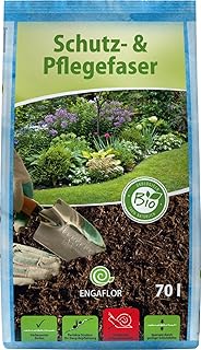 Bio Schutz- & Pflegefaser – torffrei, geruchsneutral, gerbsäurefrei, Mulch und Abdeckfaser für …