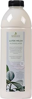 Natursache Latexmilch, 500ml Flasche, Flüssiglatex geeignet für Halloween Make-up