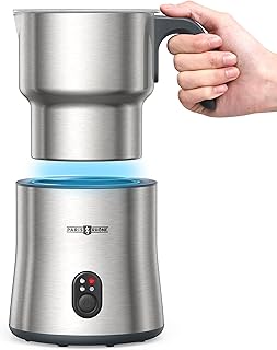 PARIS RHÔNE Milchaufschäumer, 4-in-1 500ML Milchaufschäumer Elektrisch Induktion, Spülmaschin…