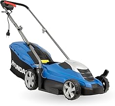 HYUNDAI Elektro-Rasenmäher LM3301E mit Mulchfunktion, Elektromäher, Mulcher, Mäher (33cm, 1300…