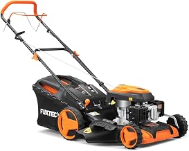 FUXTEC 4in1 Benzin Rasenmäher FX-RM5196 • 6 PS • 196 CCM 4-Takt Motor • Rasenmäher mit An…