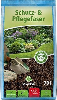 Bio Schutz- & Pflegefaser – torffrei, geruchsneutral, gerbsäurefrei, Mulch und Abdeckfaser für …