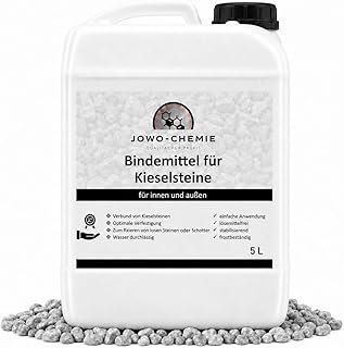 Kiesbinder/Mulchbinder (5L) Kiesverfestiger Bindemittel für Kies/Schotter und Mulch aller Art Mu…