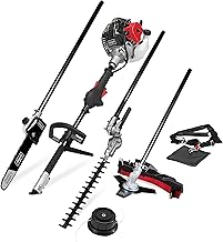 Scheppach Benzin Motorsense MFH5200-4P Multigartengerät | 1,8PS, 4in1 Multitool Garten – Rasentr…
