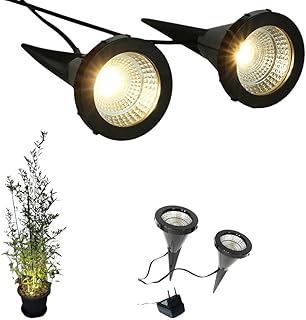Dapo® 2x LED-Pflanzen-Strahler JASMIN Handschalter LED-Spot-Blumen-Zimmerpflanzen-Blumenkübel-B…