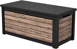 Keter Auflagenbox/Kissenbox 623 Liter l 157x72x69 cm l 100% Wasserdicht l mit Belüftung dadurch …